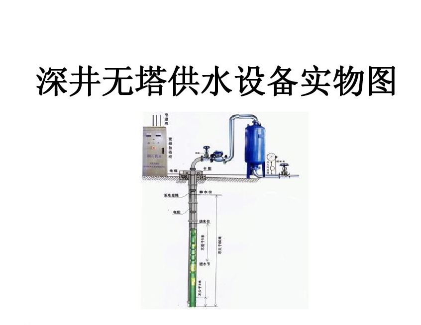 宁波奉化区井泵无塔式供水设备